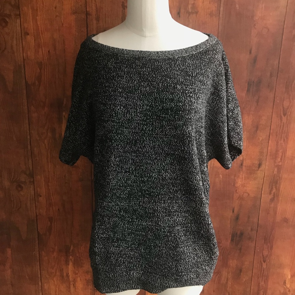 New York & Company Knit Top With Front Pocket